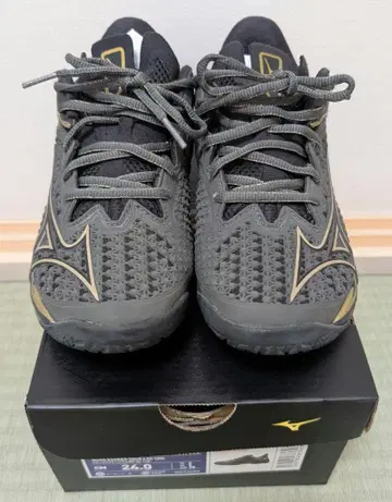 미즈노 옴니 클레이 웨이브엑시드 투어 6 OC 61GB247852