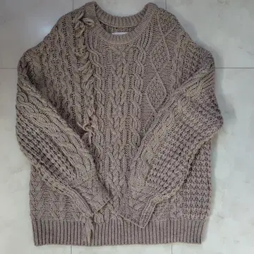 LE CERCLE par rope 니트 베이지 사이즈 FREE