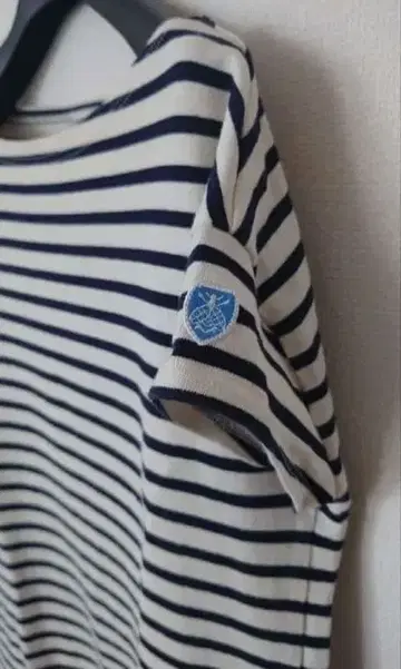 ORCIVAL 오르치발 보더 미니 원피스 반팔