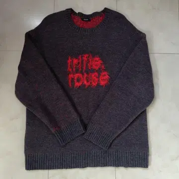 JEANASIS 니트 차콜 그레이 사이즈 FREE