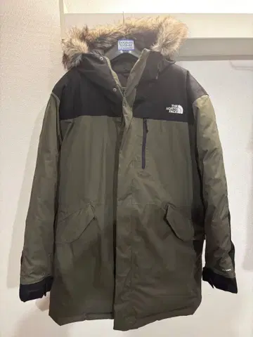 THE NORTH FACE 다운 자켓 올리브 그린