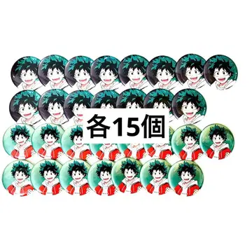 나의 히어로 아카데미아 도쿄 타워 메탈릭 캔뱃지 미도리야 이즈쿠 데쿠