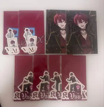 바우군 팬미팅 복권 브로마이드 스티커 세트