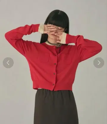 [ 새상품급 ] EMMEL REFINES EM 포켓 미니 가디건