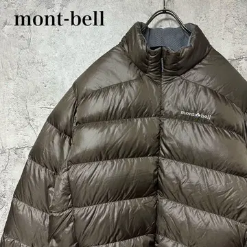 [ 초인기 ] mont-bell 다운 자켓 자수 vintage 90s