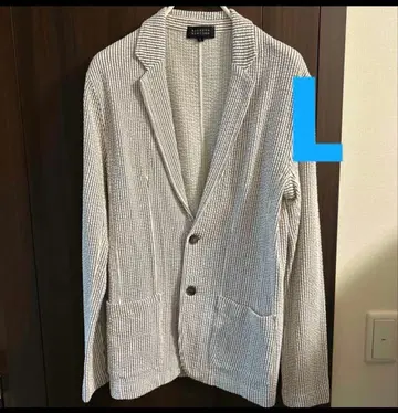 BARNEYS NEW YORK 시어서커 스트라이프 자켓 L