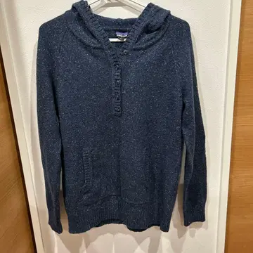 patagonia 후드 부착 니트 스웨터 S