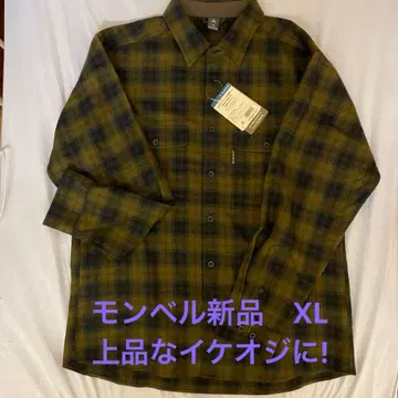 mont bell 메리노울 중간 두께 셔츠