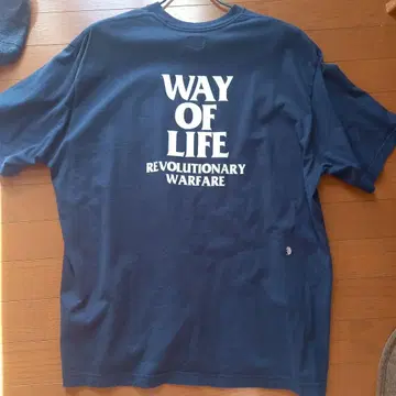WAY OF LIFE T셔츠 XXL 사이즈 네이비
