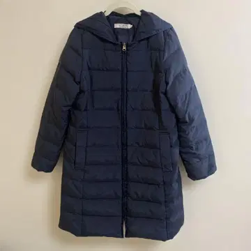 르 티로 와 드레스 테리아 다운 코트 네이비 L