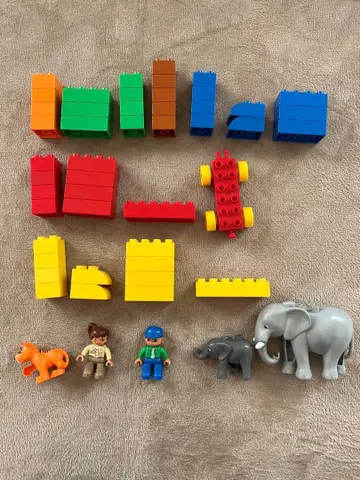 레고 (LEGO) 듀플로 코끼리 바구니 7614