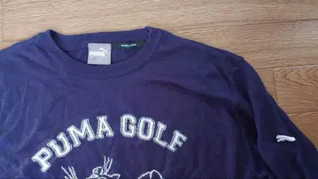 PUMA 골프웨어 얇은 소재 니트