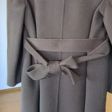 Ballsey 투모로우랜드 브라운 울 롱 코트