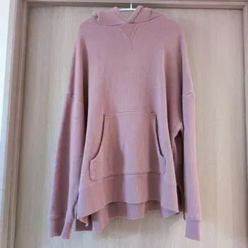 Ungrid 슬릿 와이드 후드티 퍼플 보라색