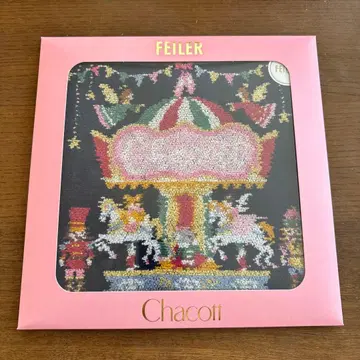 차코트 페이러 홀리데이 시즌 손수건 라즈베리 미개봉 새상품