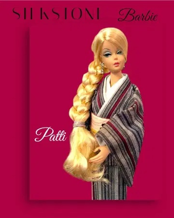 바비 실크스톤 패션 모델 바비 일본 의류