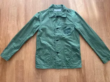 tokishirazu 밀리터리 자켓 올리브 그린