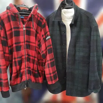 OUTDOOR PRO 플리스 자켓과 유니클로 커버올 세트 XL