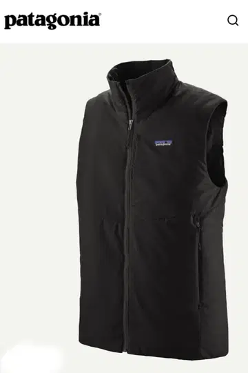 파타고니아 남성용 나노에어 라이트 베스트 S 블랙