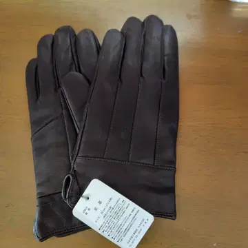 양가죽제 브라운 장갑 25cm 남성용