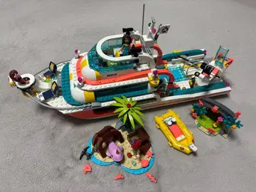 레고 프렌즈 41381 해양 동물 구조 보트