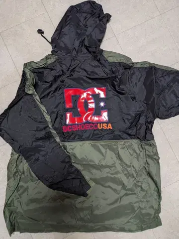 DC SHOE USA 빅 로고 스노우보드 중간 플리스