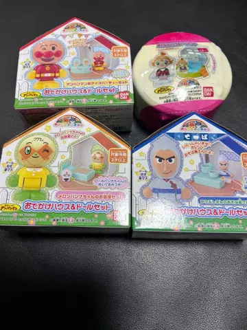 호빵맨 타운 인형 가츠부시맨 도레미히메