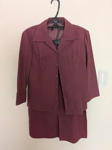 ROPE 와인 레드 M 셋업