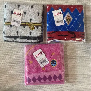 죠죠의 기묘한 모험 구이도 미스타 타월 손수건 부챠라티 죠르노