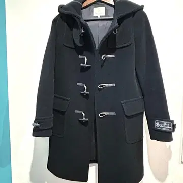 beauty&youth 더플 코트 블랙 후드 M 유나이티드 애로우즈