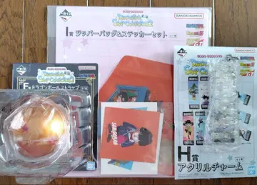 드래곤볼 제일복권 드래곤볼 스트랩 외 3점 세트