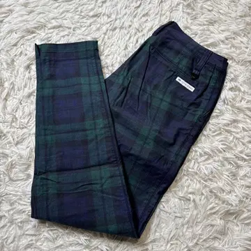 st.andrews 체크 그린 팬츠 여성용 사이즈 s