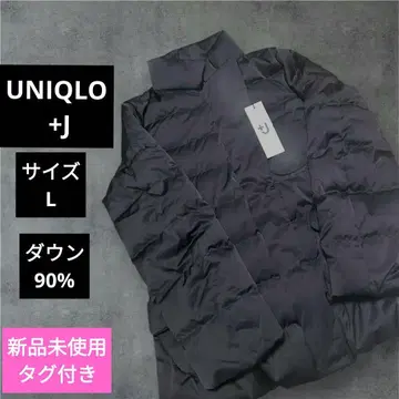 유니클로 +J 질 샌더 콜라보 다운 자켓 블랙