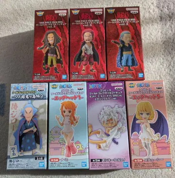 원피스 RED 세트 콜렉터블 샹크스 벡맨 에그 헤드