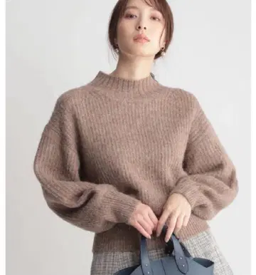 andemiu 알파카 혼방 니트 안데뮤