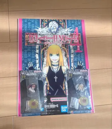 데스노트 제일복권 F상 클리어 포스터 H상 아크릴 참