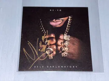 NE-YO 친필 사인 카드 미사용 새상품