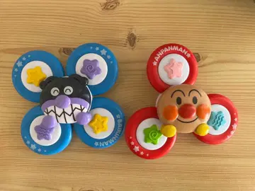 호빵맨 어디든 페타쿠루 육뇌 스피너 세트