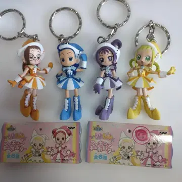 오쟈마녀 도레미 돗캉! 피규어 키링 4종