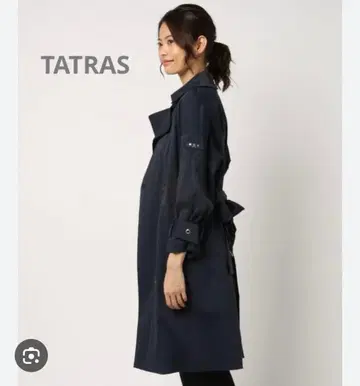 TATRAS 네이비 트렌치코트 코트 타트라스