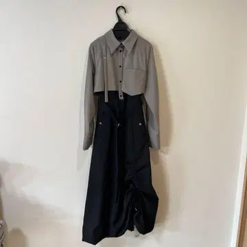 UNITED TOKYO 롱 슬리브 벌룬 원피스 새상품 미사용