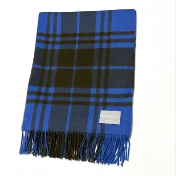 Drawer 별주 조슈아 에리스 캐시미어 대형 스톨 블루 레어