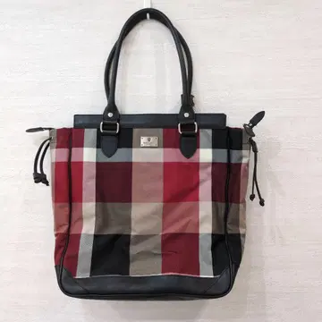 BLACK LABEL 블랙 라벨 체크 가방