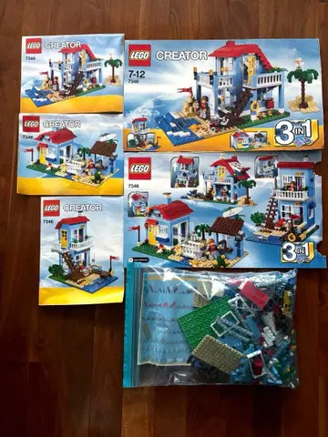 LEGO 레고 7346 레고 크리에이터 씨사이드 하우스 3in1