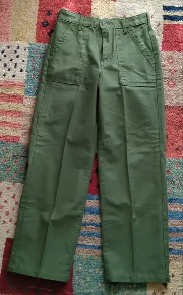 썸씽 와이드 베이커 팬츠 S