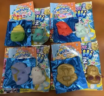 말랑 프렌즈 바닷가 친구들 MOCHI friends 피규어 옷 갈아입기