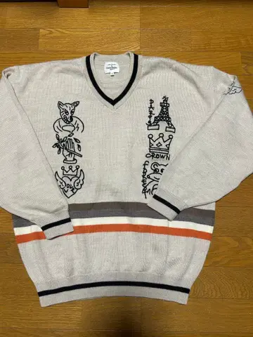 [ 새상품급 ] 니트 모 100% 까스텔바작