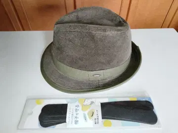 RUBEN 올리브 그린 코듀로이 햇