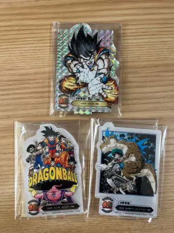 드래곤볼 제일복권 40th 그 첫 번째 F상 3장 세트 시크릿