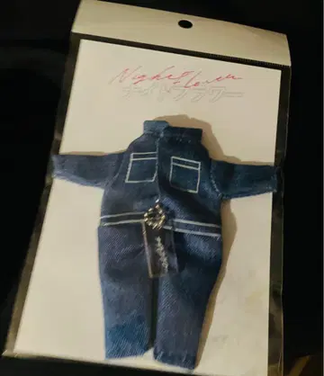 나이트 플라워 작업복 마스코트 키링 (바다)